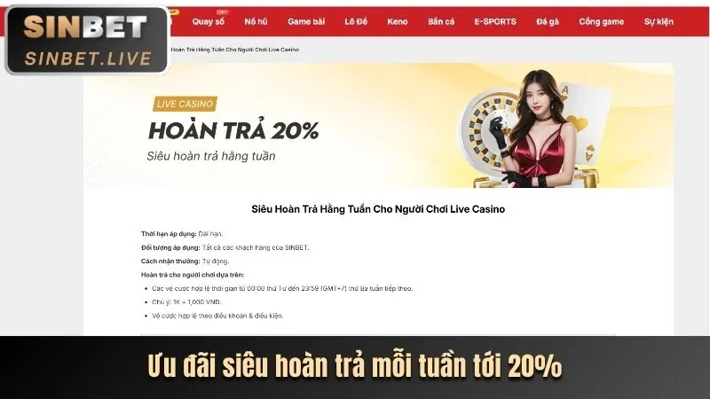 Ưu đãi chào mừng Betway